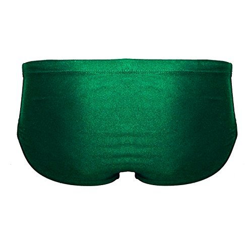 Adidas Junior Boys Lycra Brief Swim [Green] with 4 White Stripes - Size 26,28 - Picture 3 of 3