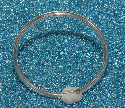 massiv Sterling Silber 925 Stapelring Beisteckring runder Querschnitt ca. 1,3 mm - Bild 3 von 12