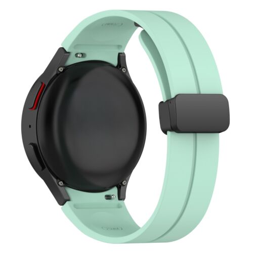 Magnetyczny silikon Samsung Galaxy Watch 4 5 6 7 Classic Pro 40 do 47 mm bransoletka zegarek - Zdjęcie 13 z 51