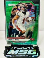 2024 Panini Prizm Football Rachaad White Green Wave Prizm #269 Buccaneers