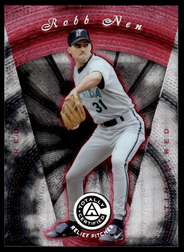 1997 PINNACLE TOTALLY CERTIFIED PLATINUM RED ROBB NEN /3999 - Picture 1 of 2