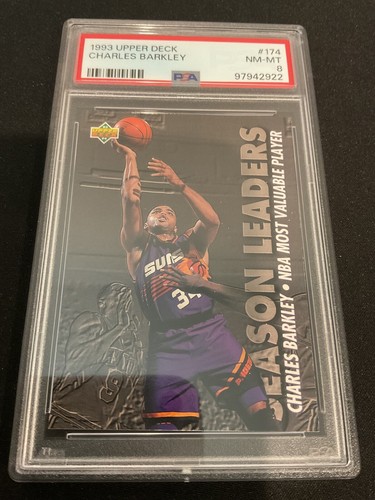 Charles Barkley ~ 1993 Upper Deck NBA MVP ~ PSA 8 Near Mint ~ Mint - Bild 1 von 2