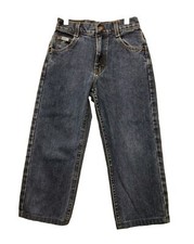 Lee Denim Jeans Kids Straight Leg 22 Inch Waist 18 Inch Inseam 5 Pocket