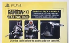 Rainbow Six Extraction Orbital Decay Bundle DLC (PlayStation 4 5) PS4 PS5