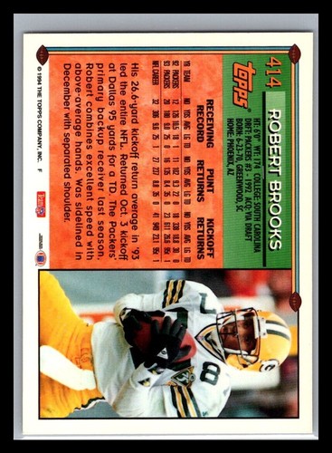 1994 Topps Football # 221 - 440 - Pick Your Card! - Picture 388 of 440