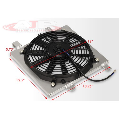 12" Performance Aluminum Radiator Fan Shroud For 1990-1993 Integra DA DB Manual - Picture 3 of 6