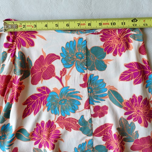 Vintage Forever 21 Wrap Mini Skirt Floral Y2K Babydoll Size Extra Small - Picture 5 of 10