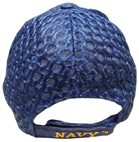 US Navy Veteran Emblem Vet Textured Mesh Hat OFFICIALLY LICENSED BY THE US NAVY - Picture 5 of 6