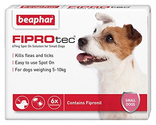 BEAPHAR FIPROTEC Pipetta per cane piccolo, 6 TRATTAMENTI - Picture 1 of 1