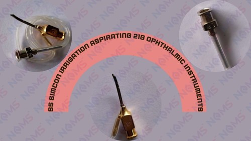 SS Simcoe Irrigation Aspirating Cannula 23G 22G 21 Gauge Ophthalmic Autoclavable - Picture 8 of 18