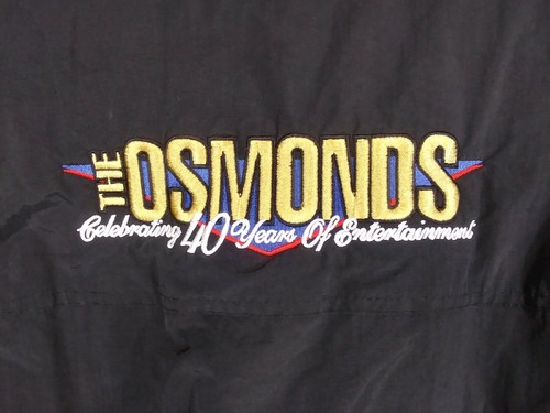 Chaqueta de Colección The OSMONDS 40 Aniversario 1997 de Dunbrooke para Hombre M - Imagen 2 de 9