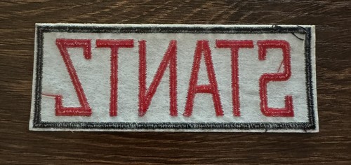 New Ghostbusters Name Tag Patch Ray Stantz Embroidered Iron-On Appliqué Cosplay - Picture 2 of 3