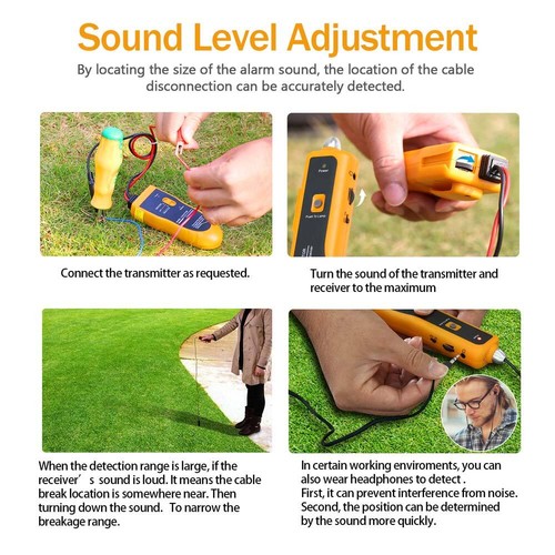 KOLSOL F02 Underground Wire Tracer Cable Locator Dog Fence Irrigation Control - Photo 8/9