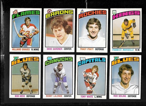 1976-77 OPC O PEE CHEE NHL HOCKEY CARD + ERROR & VARIATION 265-396 SEE LIST - Picture 22 of 281