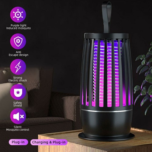Electric Fly Bug Zapper Mosquito Insect Killer LED Light Trap Pest Control Lamp - Picture 2 of 11