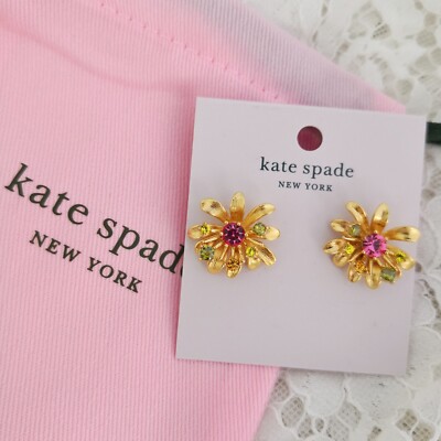 New Kate Spade Rooftop Garden Studs with Dust Bag KC765 $69