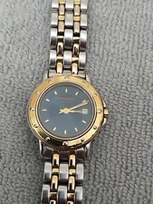 Vintage Raymond Weil Tango 5360 Wristwatch for Women, Two Tones.
