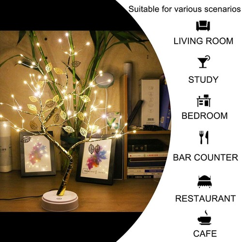 LED Bonsai Twig Tree Lights Light Up Christmas Tree Lights Table Lamp Decor UK - Picture 10 of 21