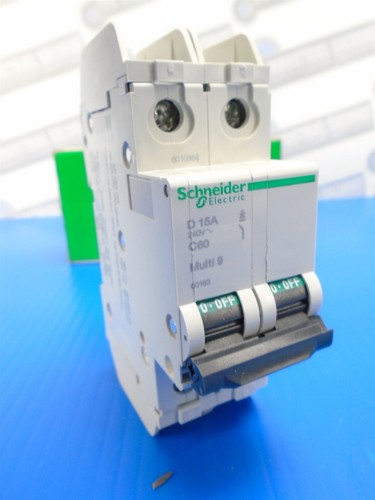 Schneider - 60163 - Multi 9 C60 2PL 15A - SQUARE-D CIRCUT BREAKER - 240/415/440V - Picture 12 of 18