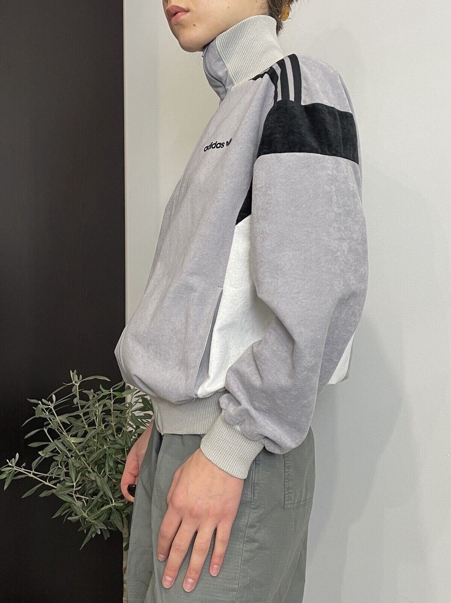 Vintage 1980s 80s Adidas Challenger Ventex Velour Track Jacket