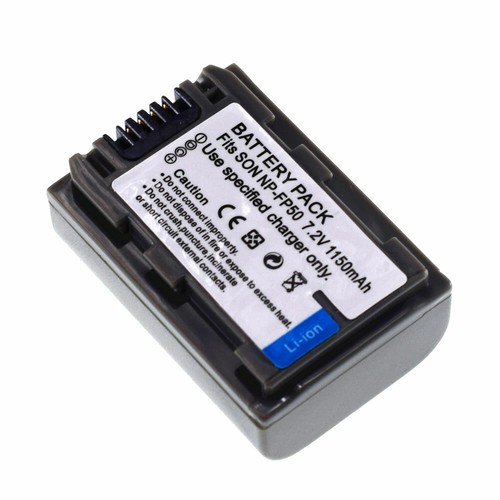 Battery for Sony NP-FP50 Handycam DCR-HC24E DCR-HC30E DCR-HC39E DCR-HC22E NPFP30 - Picture 7 of 7