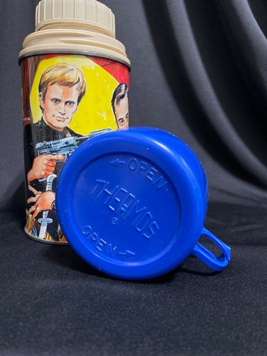 Man from Uncle 1966 Thermoskanne mit Tasse und Stopfen 8 oz (CT) - Bild 5 von 11