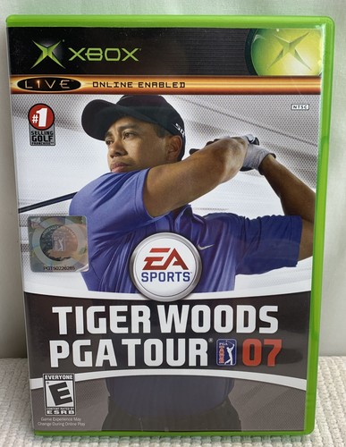 Tiger Woods PGA Tour 07 (Microsoft Xbox, 2006) Complete W/Manual