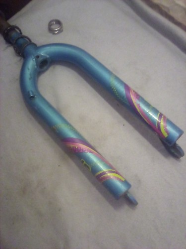 BMX 19" Mongoose Rigid Forks Steering Tube 1" Threaded - Picture 9 of 15