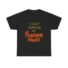 Flaming Moes Cotton Tee