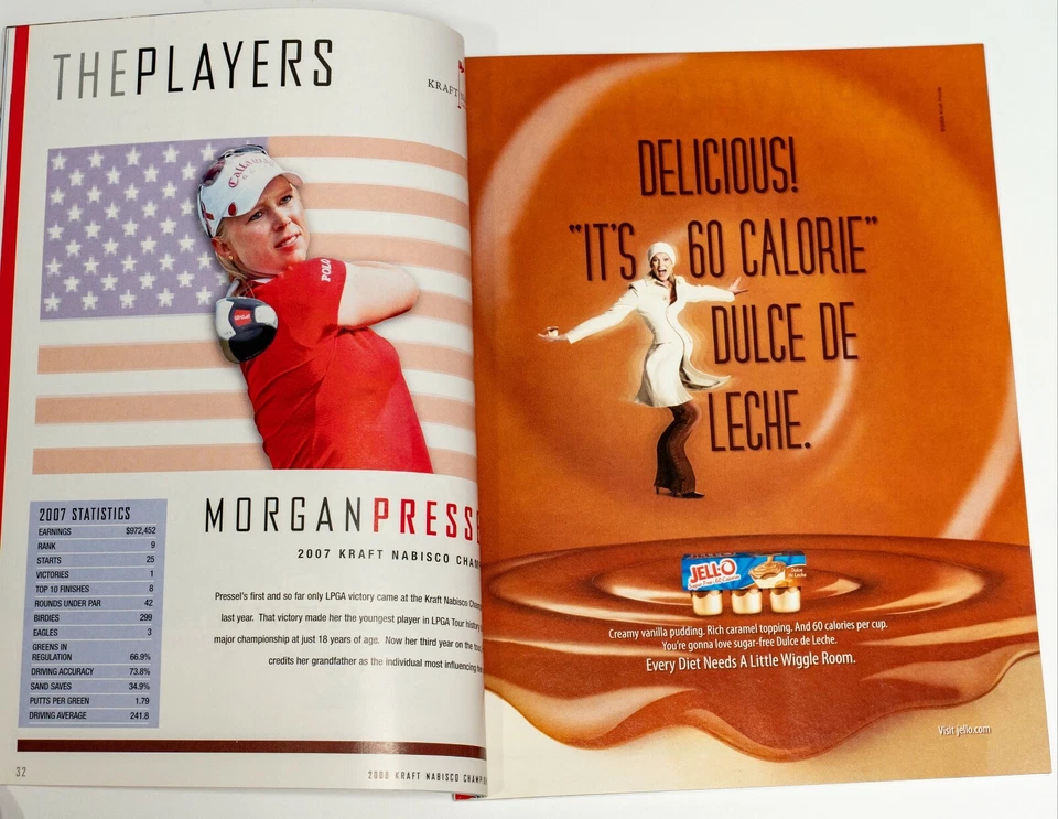 Lorena Ochoa Firmado 2008 LPGA Kraft Nabisco Champ Program PSA/DNA CERTIFICADO DE AUTENTICIDAD Autógrafo Foto 4 de 4