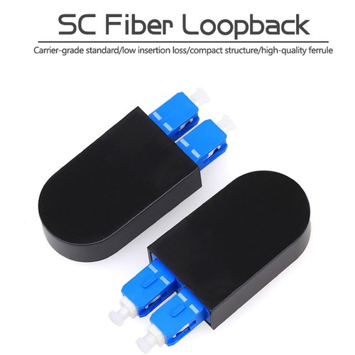 9/125 SC/UPC Single Mode SM Double SC Fiber Loopback Fiber Opitc Adapter - 第 3/10 張圖片