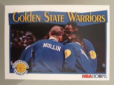 1991-92 NBA Hoops Golden State Warriors Team Card #282 Chris Mullin Basketball