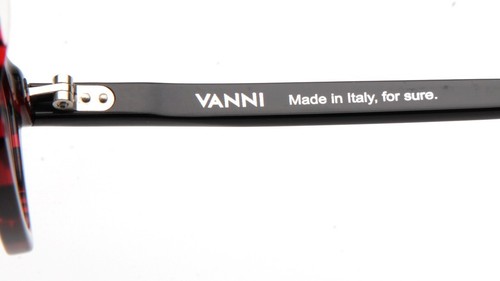 NEW VANNI Mod V1480 A421 Red Black EYEGLASSES GLASSES 50-20-140 B40mm Italy - Picture 9 of 10