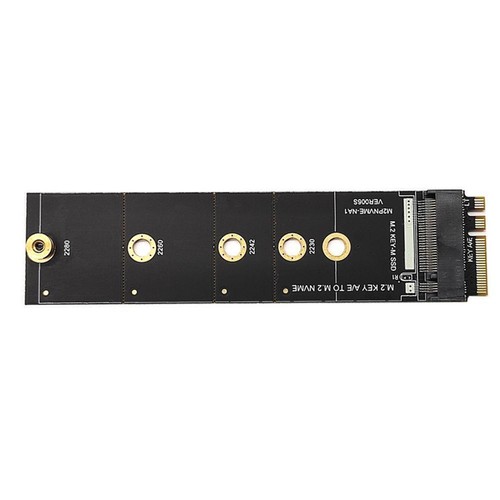 M.2 Clé A E vers M.2 NVME Cartes Adaptateur Prise à Solt pour NVMe SSD H2E0❉ Ports U4G9 - Photo 4/10