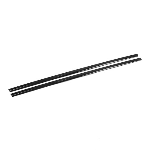 Car Window Strip Trim Moulding Weatherstrip For Porsche Cayenne 2011-2017 Black - Picture 12 of 24