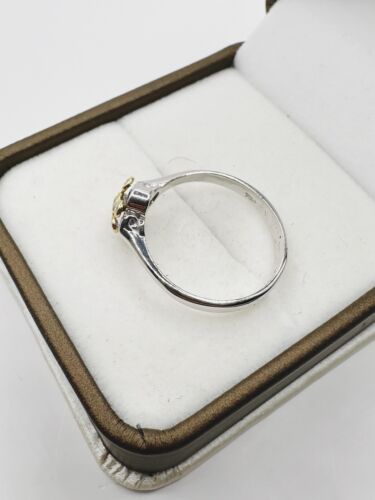 LUXUS Damen Saphir,Brillant Diamant Ring Echtes 750 Weißgold 18KT,Neu× - Bild 8 von 9