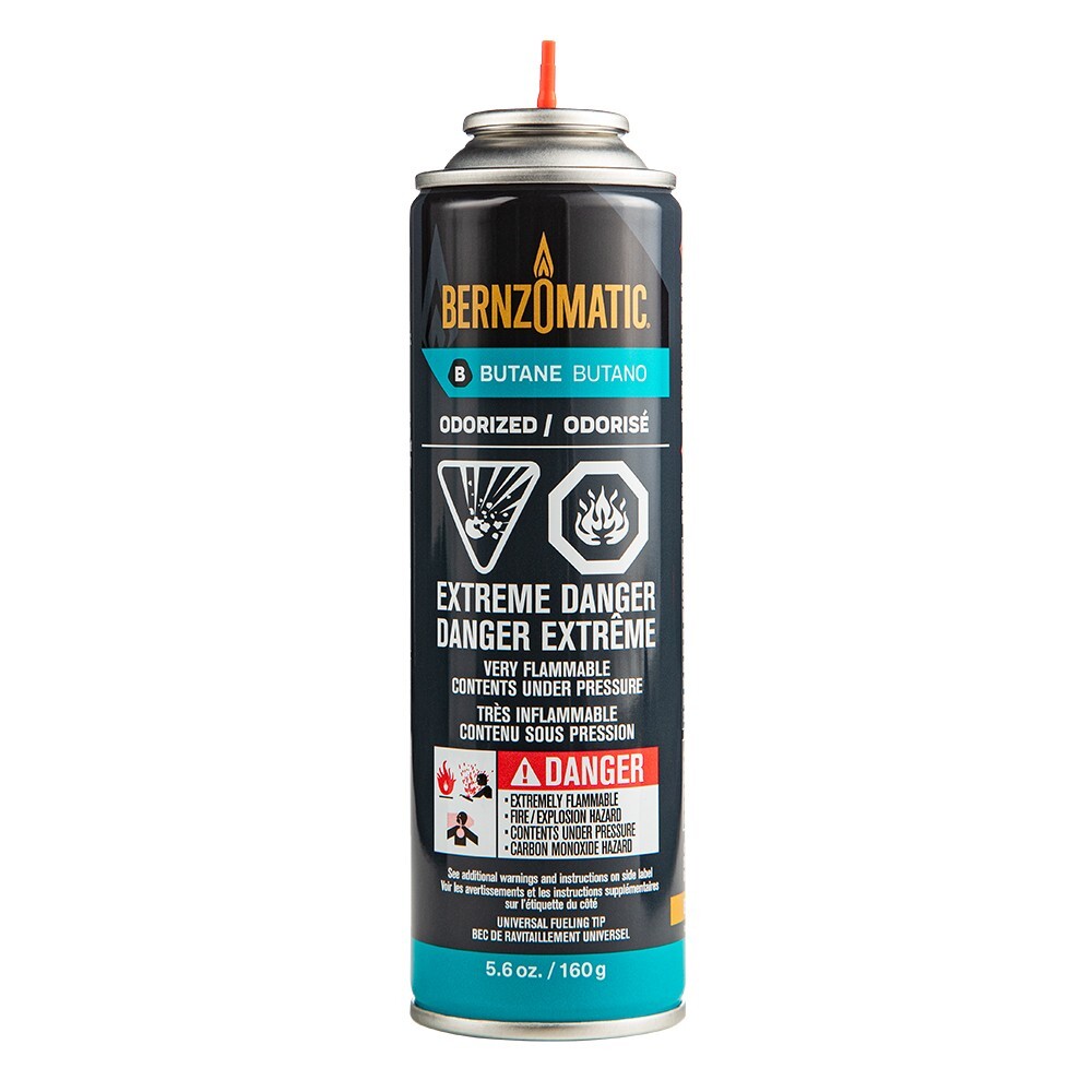 Bernozmatic Butane 5.6oz. Available Now for 9.99