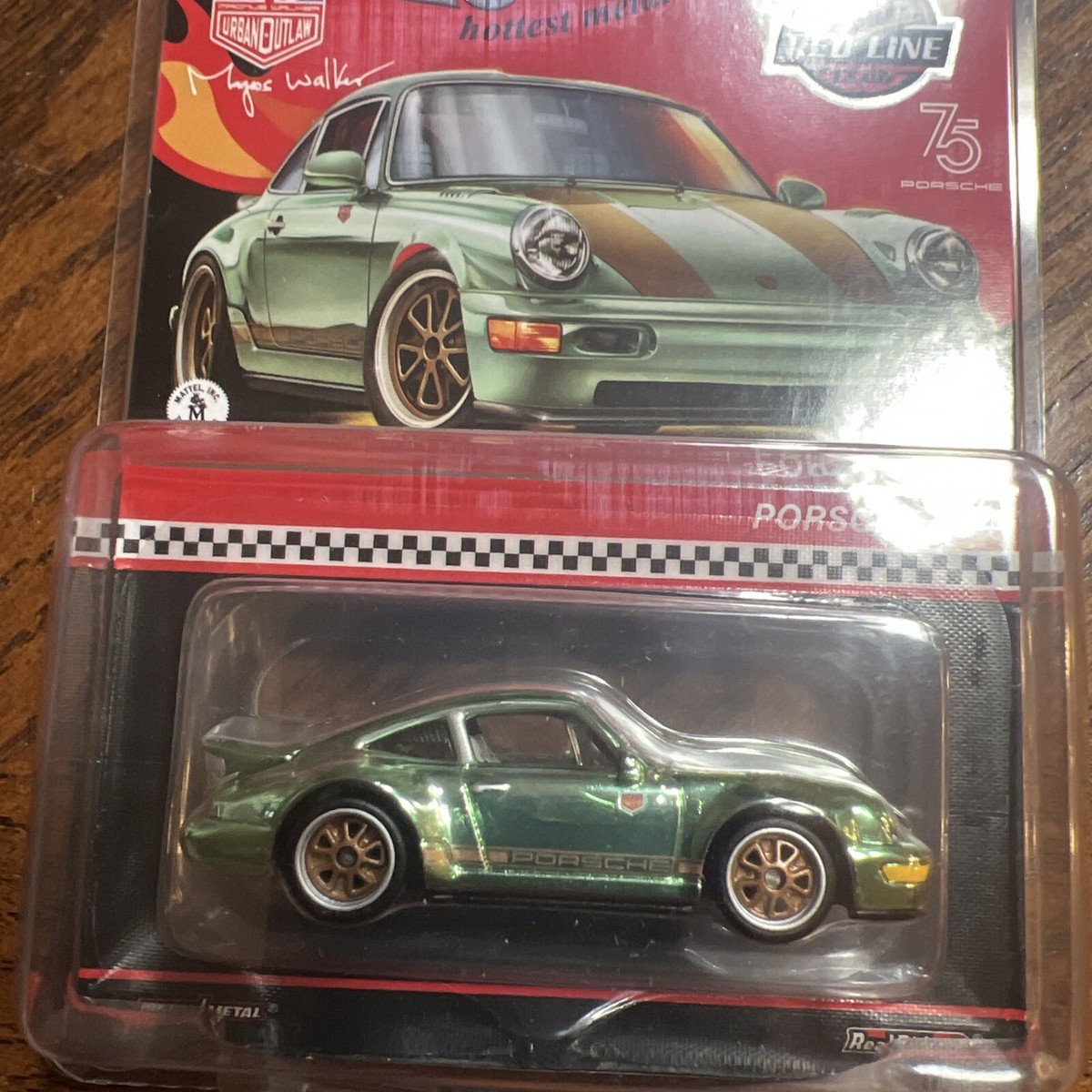 ホットウィール RLC ポルシェ 964 マグナス ウォーカー。 マテル社 ホットウィール RLC限定 マグナス・ウォーカー