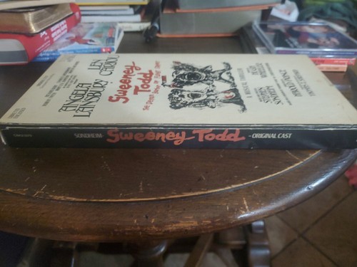 Sweeney Todd The Demon Barber of Fleet Street 1979 OG Cast Recording Cassettes - Picture 3 of 21