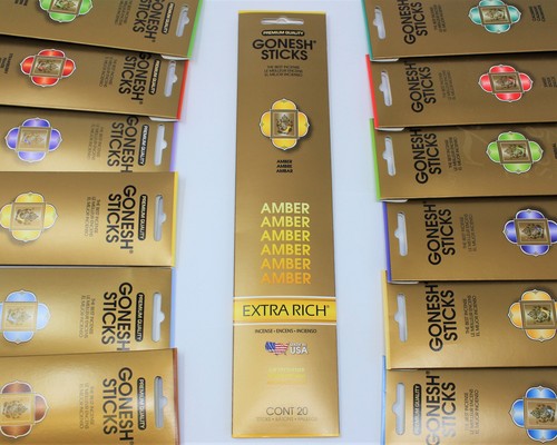 Gonesh Incense Stick Best Seller Combo Variety Set #2 5 x 20 = 100 Sticks - Picture 6 of 10