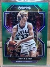 2022-23 Panini Prizm Draft Picks Green Prizm Larry Bird #36