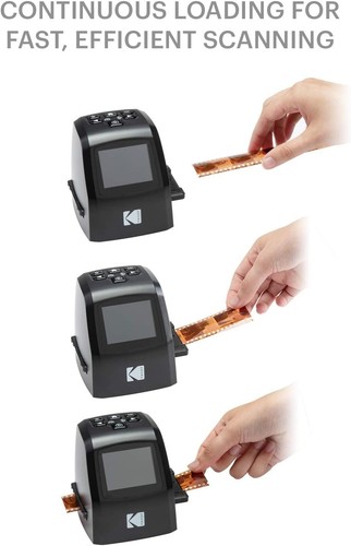 Mini Digital Film & Slide Scanner – Converts 35mm, 126, 110, Super 8 & 8mm Film - Picture 2 of 9