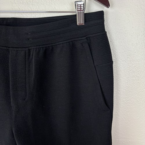 Lululemon Pants Mens Large Textured Spacer Classic Tapered Jogger in Black - Picture 3 of 7