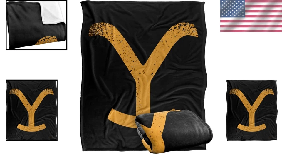 Lightweight Y Branding Logo Blanket, 50"x60" - Image 2 of 4