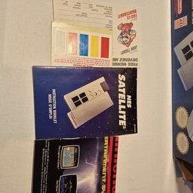 NES Satellite Remote Control Module Original Nintendo Complete CIB [CLEAN BOX]