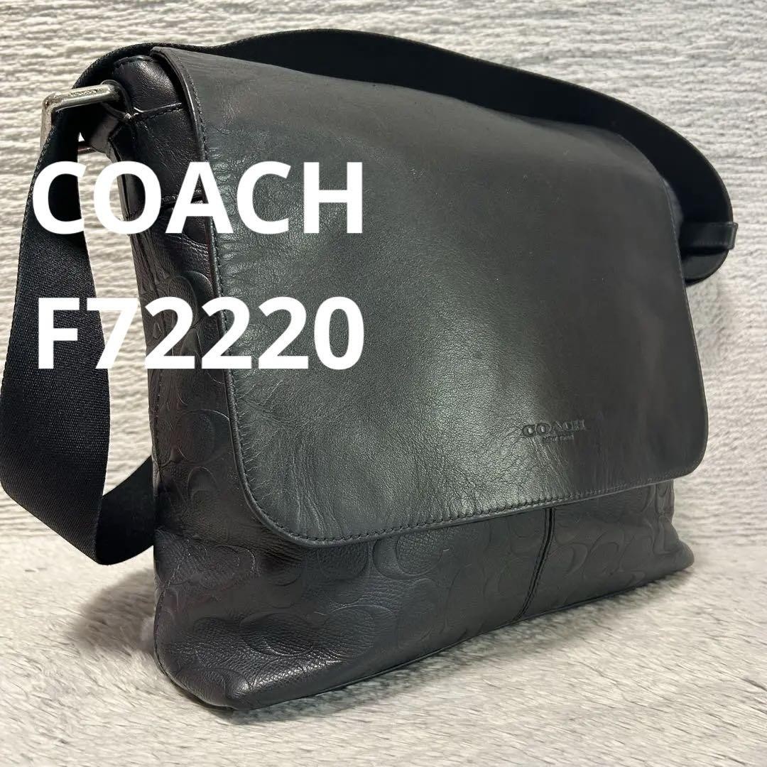 COACH コーチ LEATHER SHOULDER BAG Coach Leather shoulder bag | Men's Bags | Vitkac