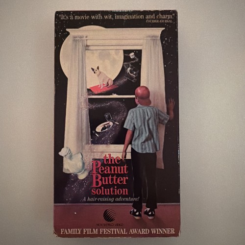 The PEANUT BUTTER SOLUTION VHS - Hair-Raising Adventure New World CELINE DION