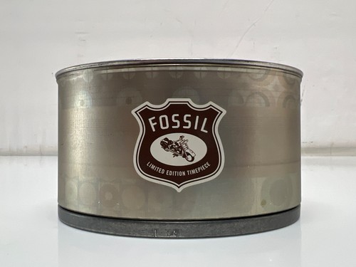 Fossil Limited Edition Motorcycle Clock in Case (Needs Battery)
