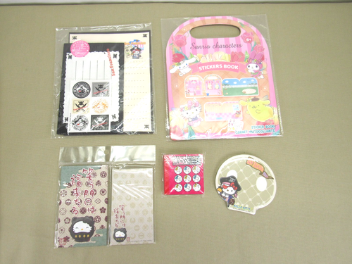 Hello Kitty Stationary Lot Notepad Sticker Album Letters w/ Envelopes SF Pirate - Picture 1 of 6