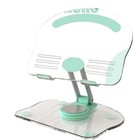Acrylic Tablet Stand Desktop Foldable Holder 360° Rotation Base Clear Bracket E